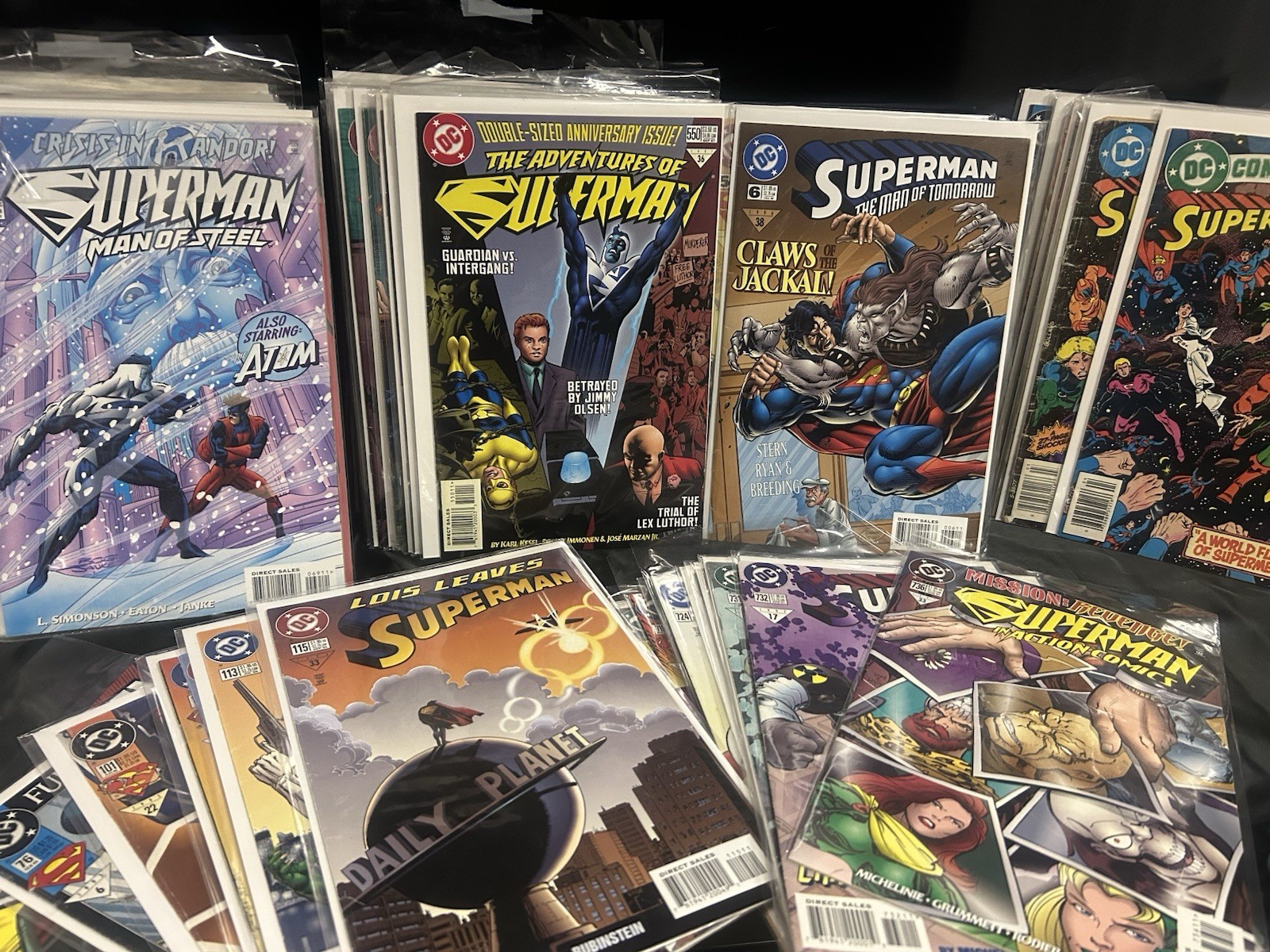 Superman 62 Comic Lot - Various Titles-DC Comics