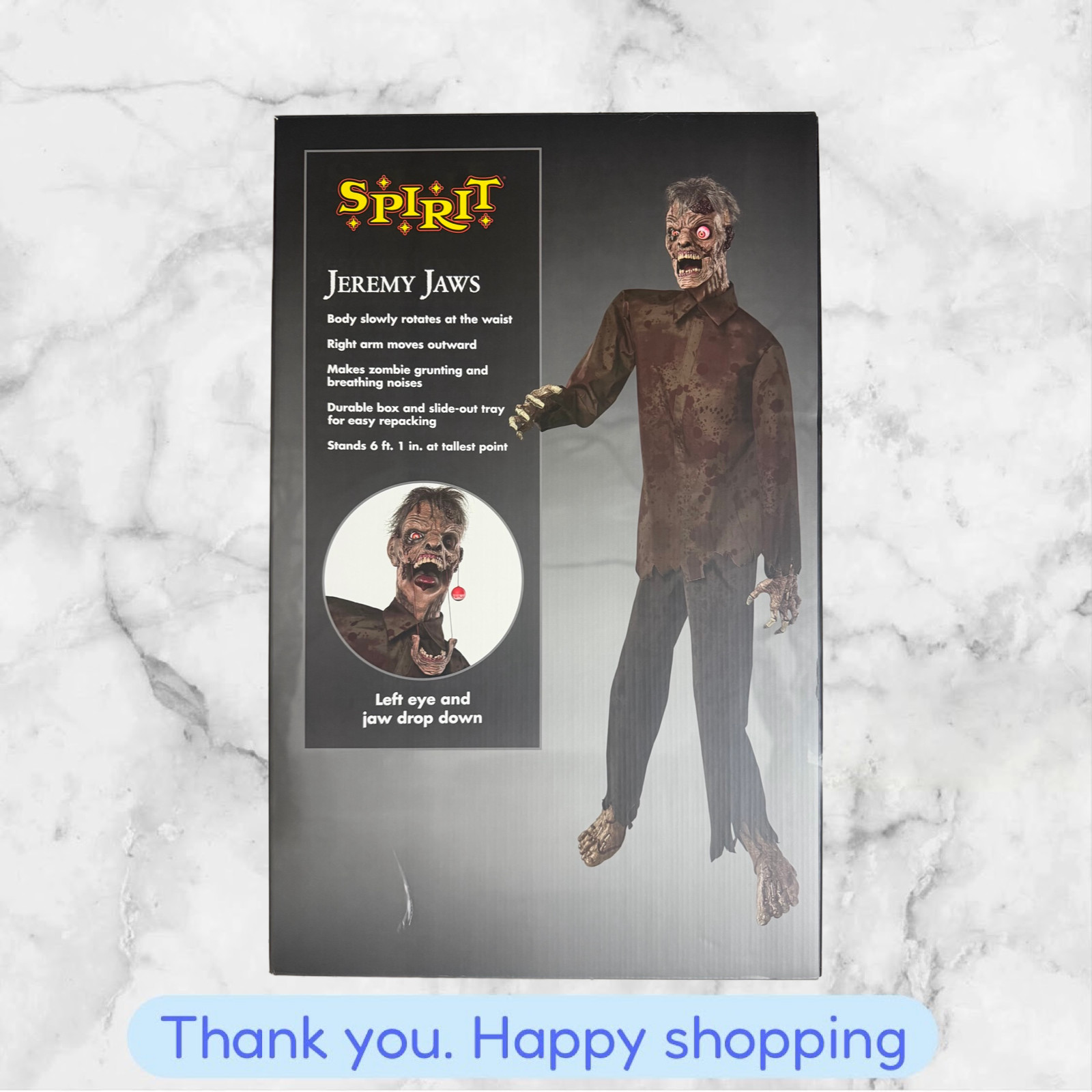 Spirit Jeremy Jaws Animated figure collectible Animatronic BRAND NEW SHIPPING