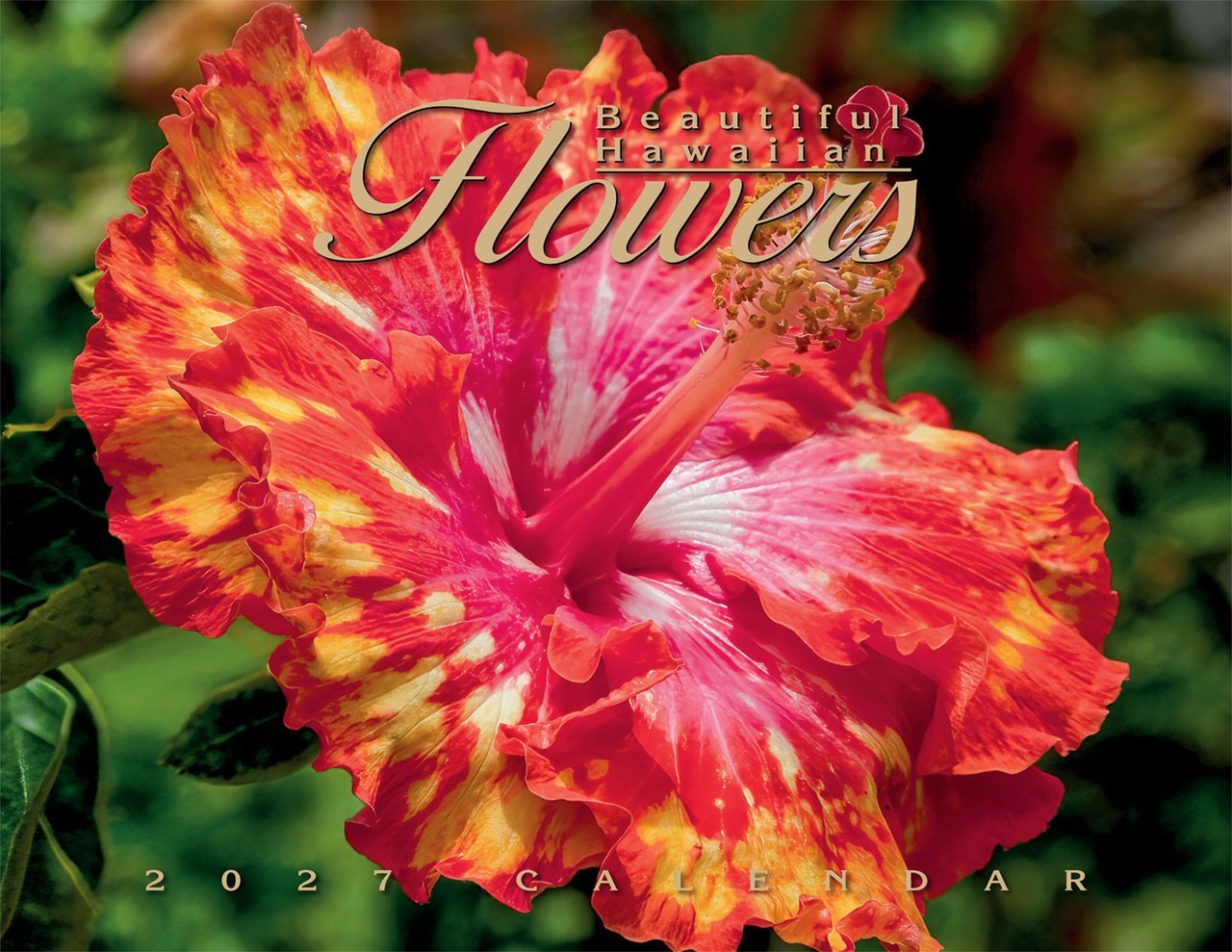 2027 CALENDAR - HAWAIIAN FLOWERS
