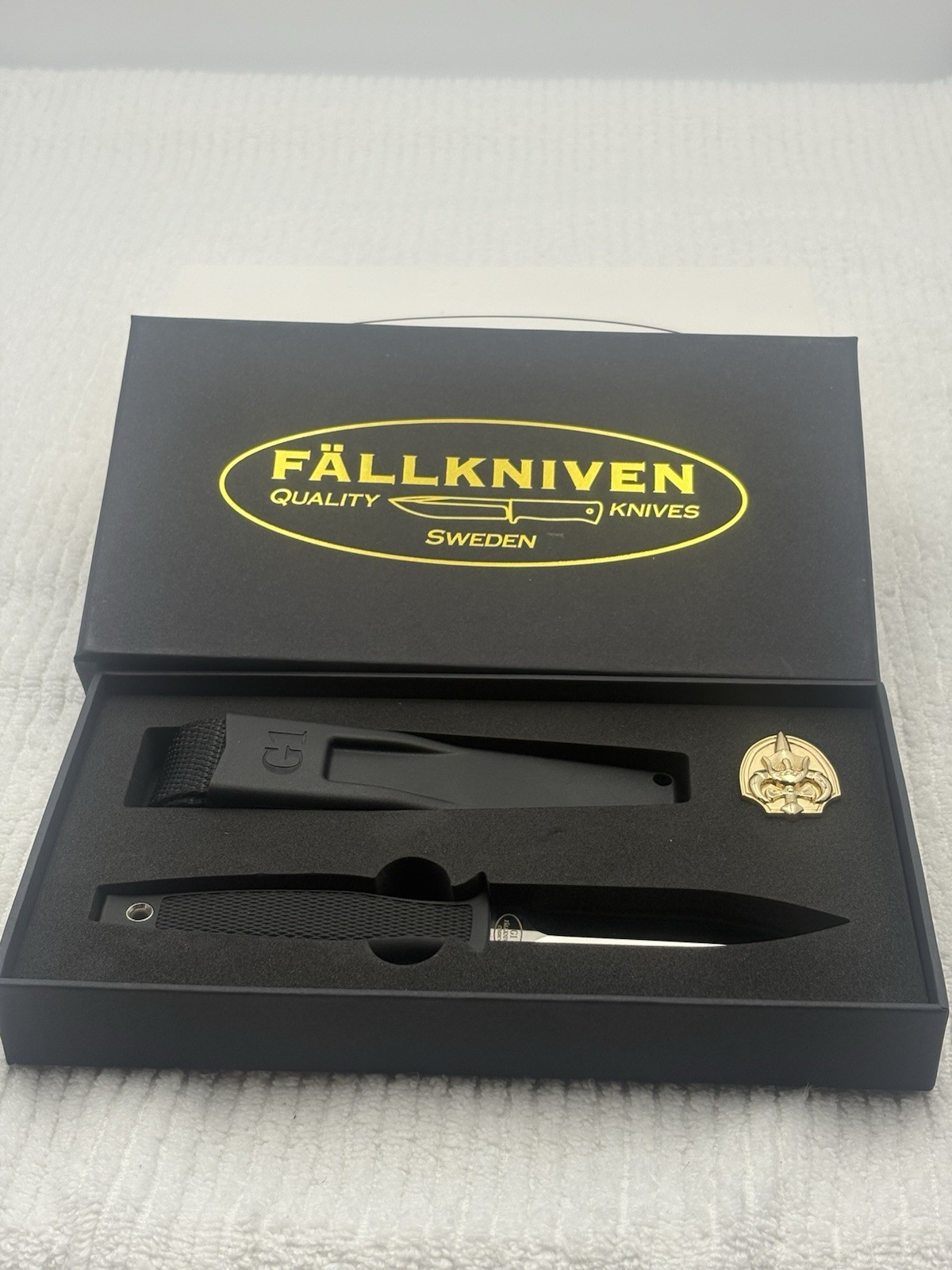 Fallkniven G1Z Fixed Blade Double Edge Dagger Quality Made In Seki Japan