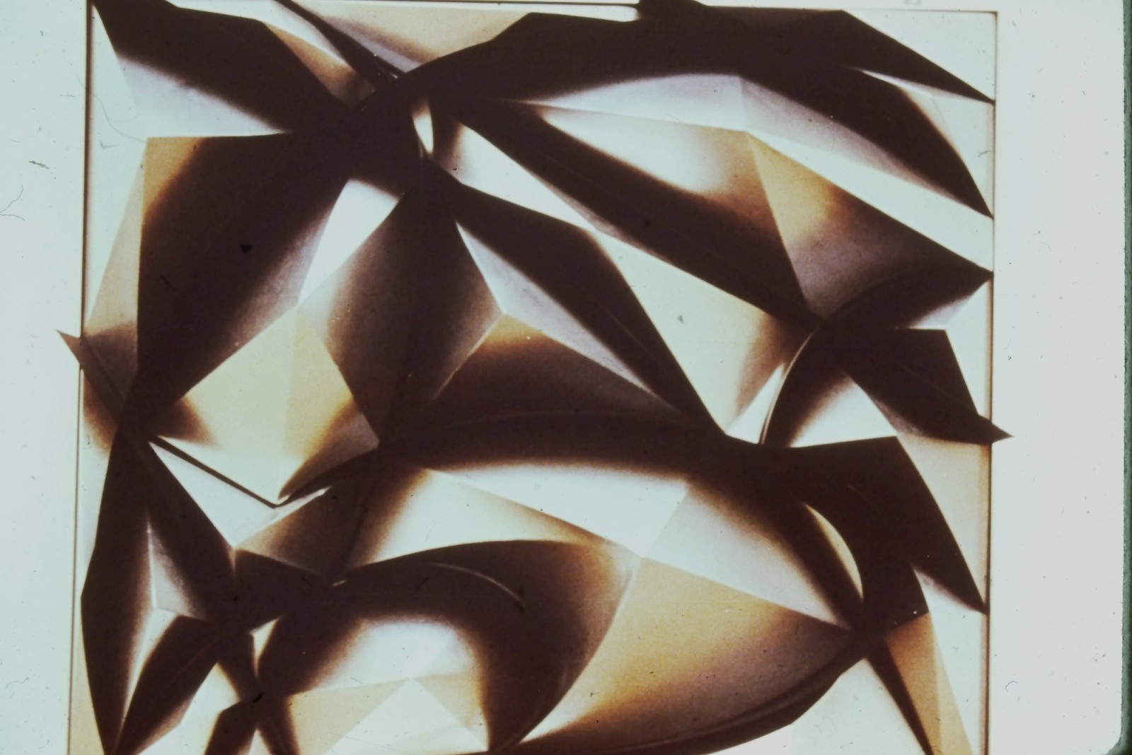 c1960's 35mm Slide, Geometric Composition Graphic Design mid century Color Photo c1960's 35mm Slide, Geometric Composition Graphic Design mid century Color Photo