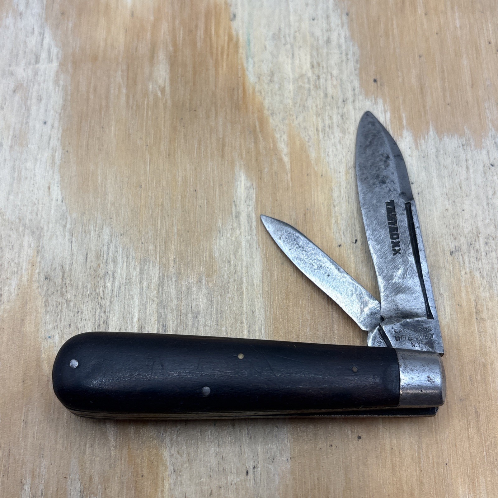 Rare Vintage Case Bros Little Valley NY 1900-1912 Two Blade Long Pull Jack Knife
