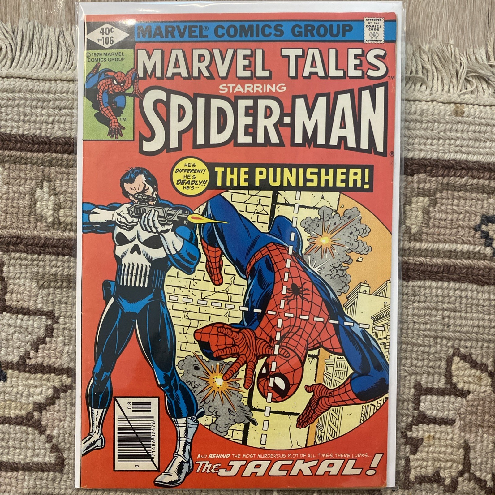 Marvel Tales #106 Marvel 1979 Reprint of 1st Punisher