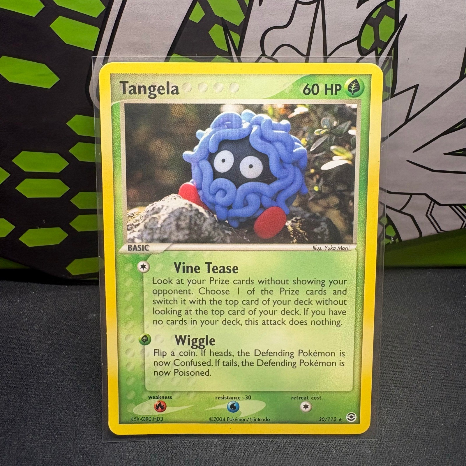 Tangela Rare EX FireRed & LeafGreen 30/112 MP Tangela Rare EX FireRed & LeafGreen 30/112 MP