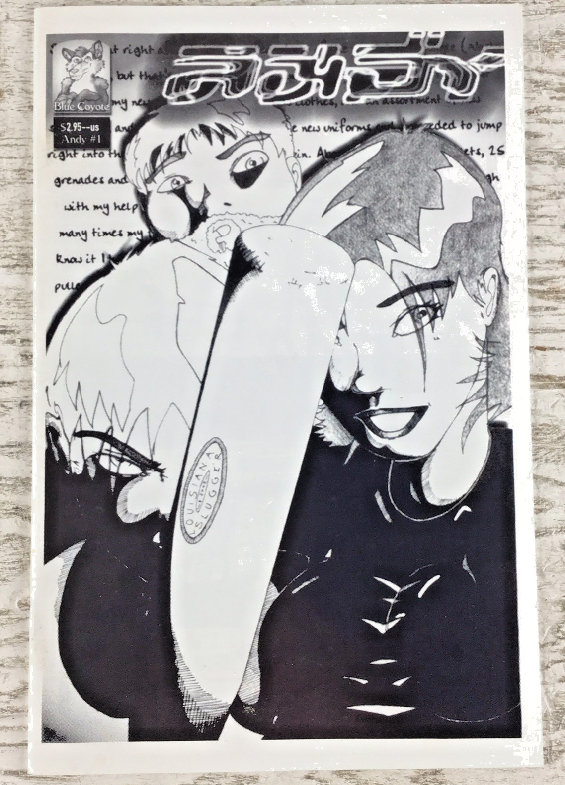 Vintage 1999 Andy And The Rising Sun Comic #1 Blue Coyote Vintage 1999 Andy And The Rising Sun Comic #1 Blue Coyote