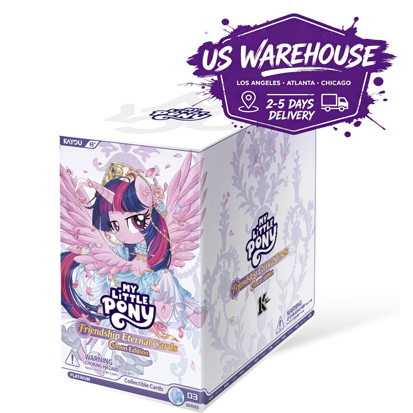 KAYOU My Little Pony Friendship Eternal Cards Moon Edition Series 3 Box 24 Packs KAYOU My Little Pony Friendship Eternal Cards Moon Edition Series 3 Box 24 Packs