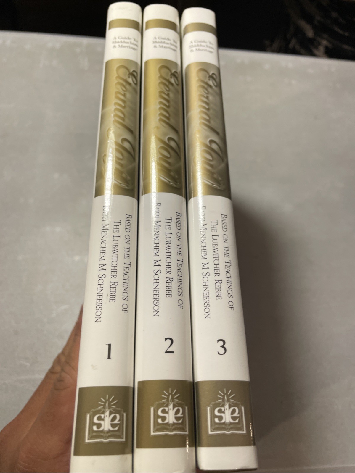New Eternal Joy By R. Sholom B. Wineberg. H/c. 3VolSet. CHABAD Jewish Book/Sefer