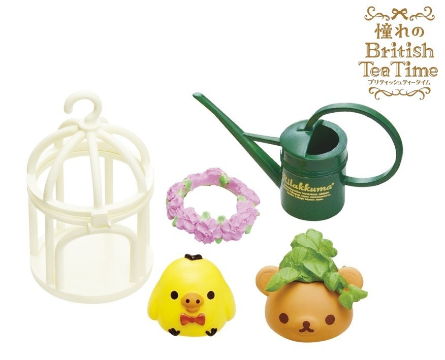 Re-Ment Rilakkuma Longing For Akogare no British Tea Time Mini Figure Toys Set Re-Ment Rilakkuma Longing For Akogare no British Tea Time Mini Figure Toys Set