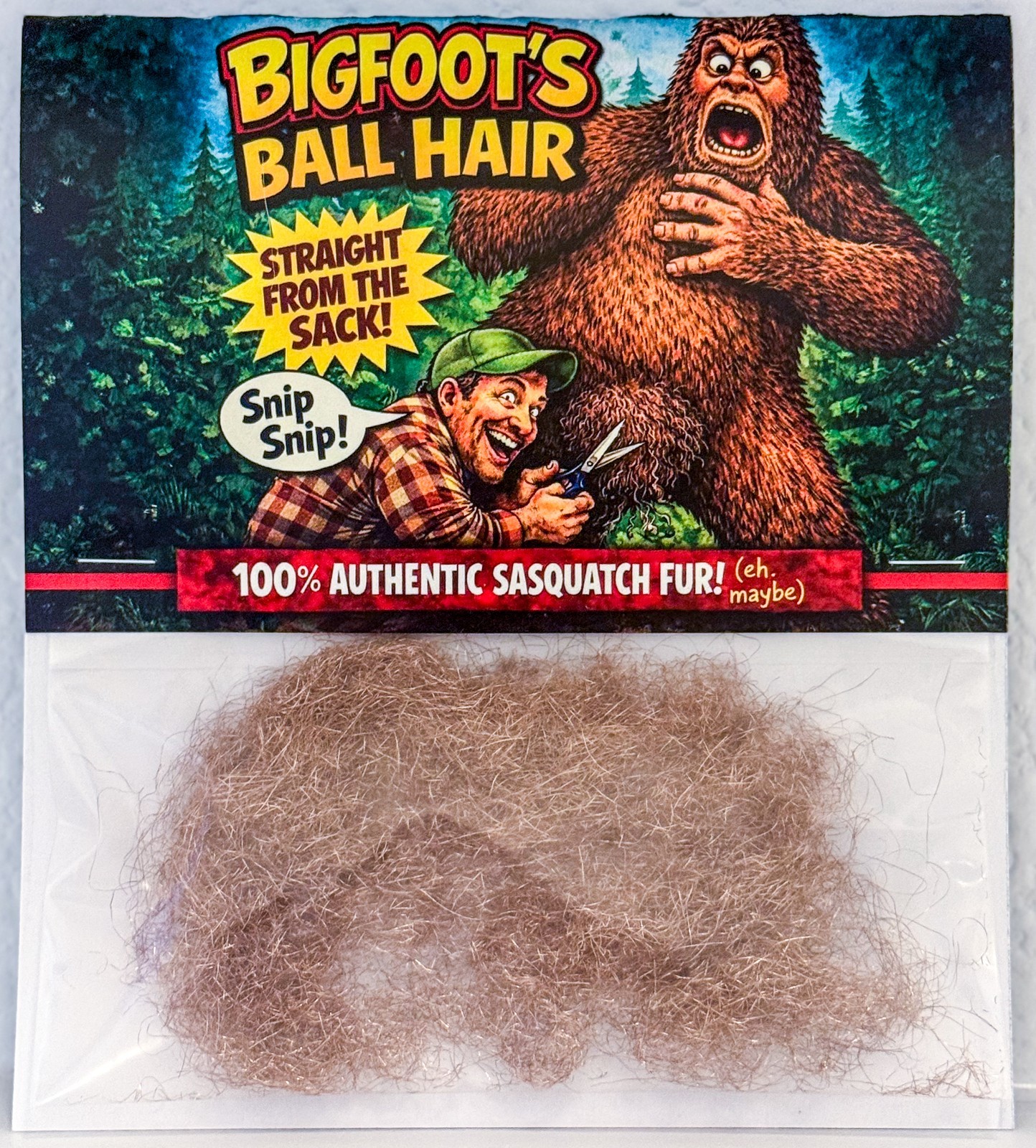 Bigfoot’s Ball Hair – Legendary Sasquatch Fur
