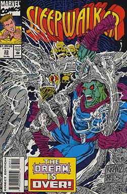 Sleepwalker #33 VF; Marvel | Last Issue - w/Bag+Board Sleepwalker #33 VF; Marvel | Last Issue - w/Bag+Board