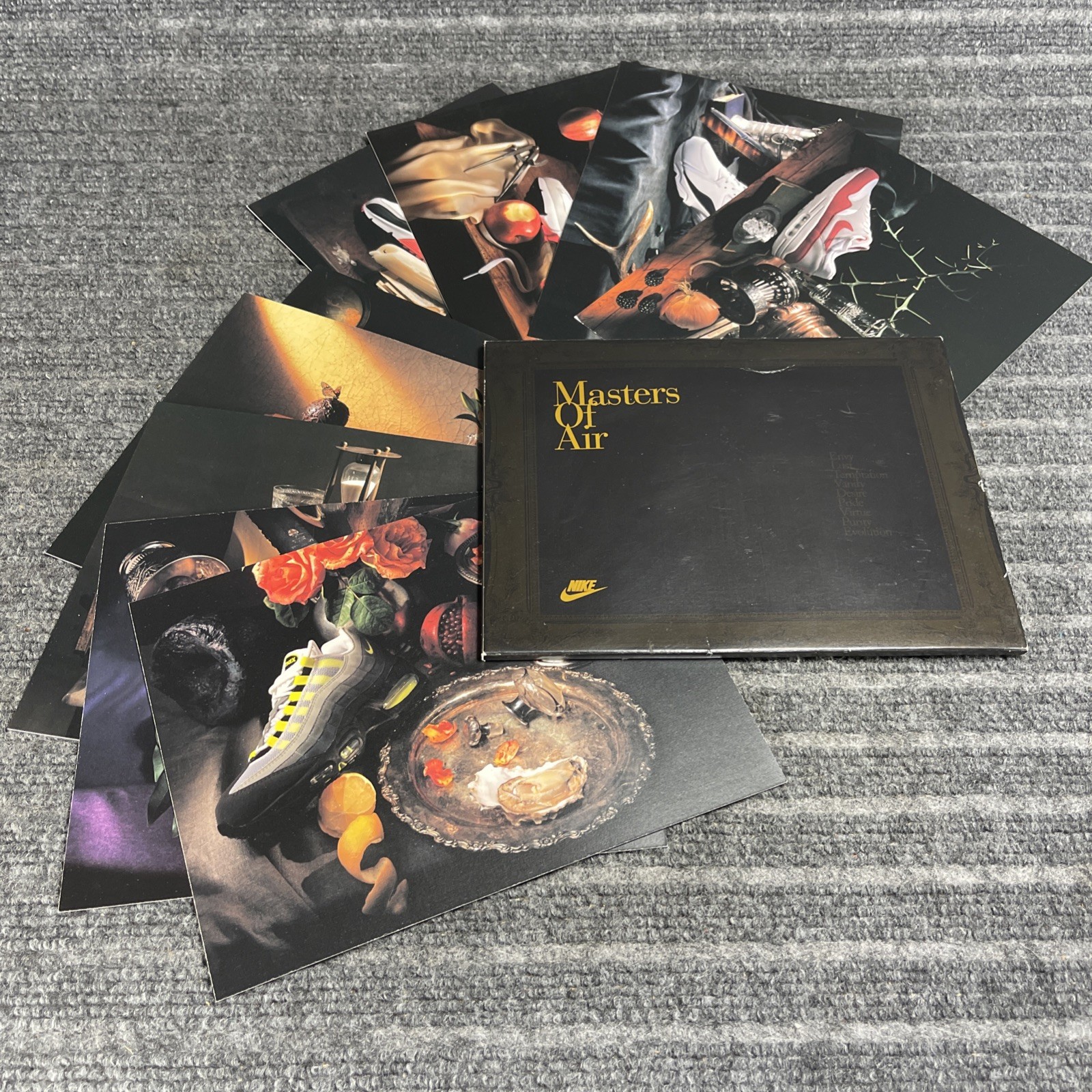 Nike Masters Of Air 2005 HOA Release Max Evolution 1 90 Shoe Promo Card Set RARE Nike Masters Of Air 2005 HOA Release Max Evolution 1 90 Shoe Promo Card Set RARE