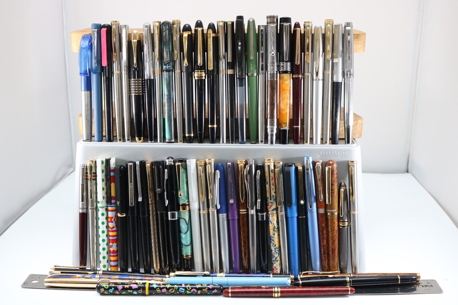 Vintage Job Lot of 60 Fountain Pens (All Complete With Nibs)