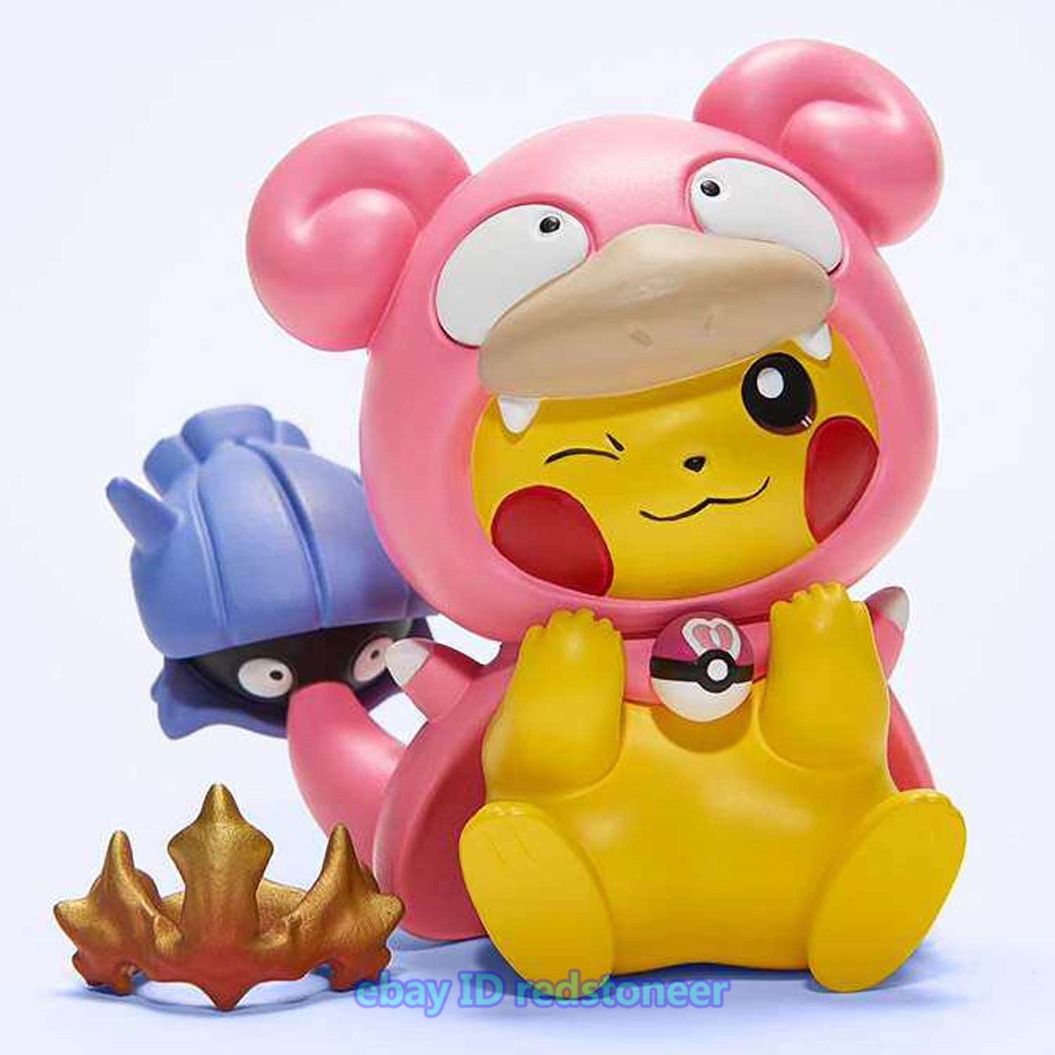 PL Studio Slowpoke Statue Anime Elf Figure Model Collection Pink Version H8cm