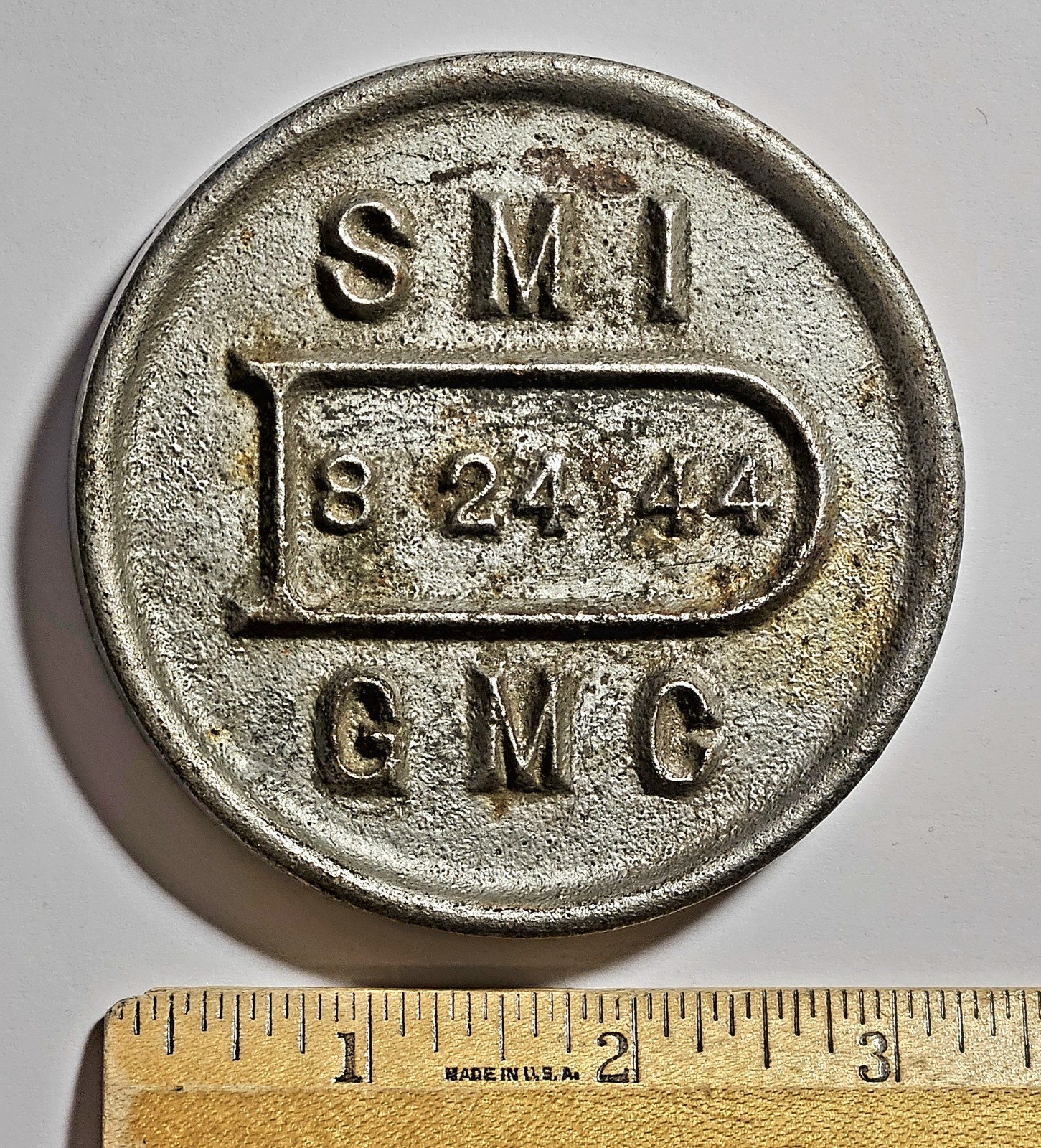 *RARE*1944 WWII SAGINAW MALLEABLE IRON/GENERAL MOTORS Danville, Illinois Casting *RARE*1944 WWII SAGINAW MALLEABLE IRON/GENERAL MOTORS Danville, Illinois Casting