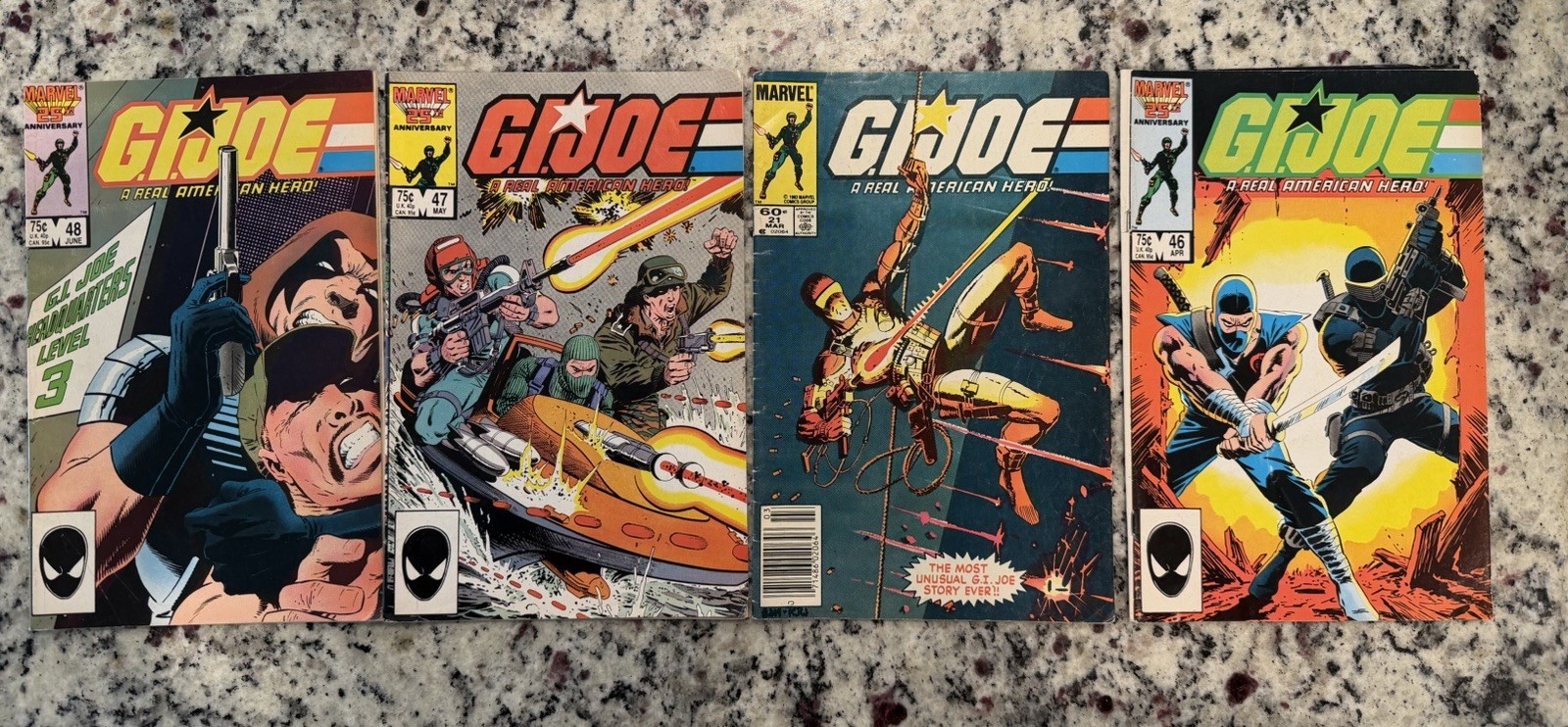 G.I Joe Comics Lot 21 Silent Issue G.I Joe Comics Lot 21 Silent Issue