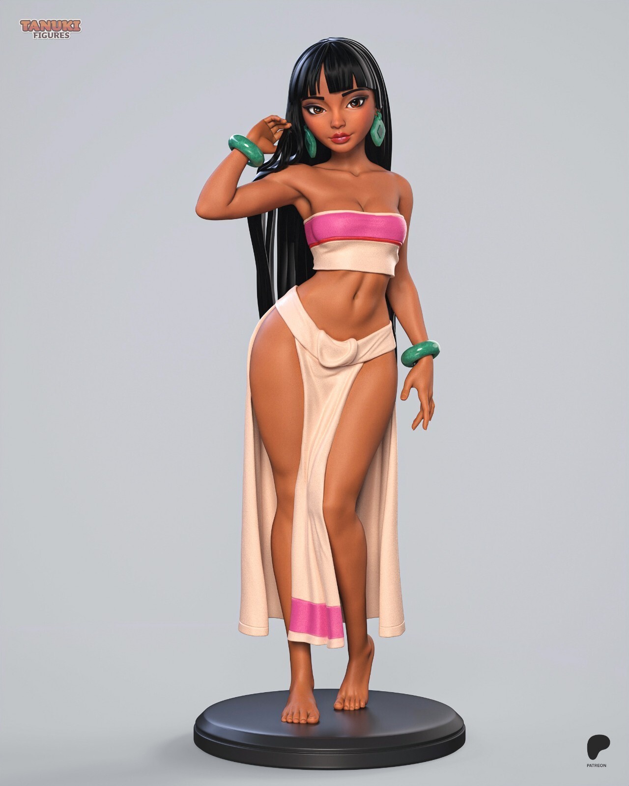 1:8 Chel Road to El Dorado Fan Art UNPAINTED Resin Garage Kit