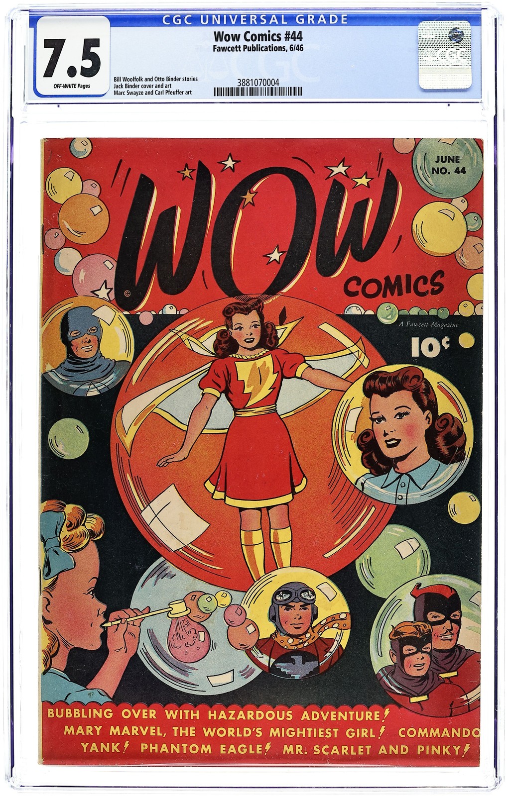 Wow Comics #44 CGC 7.5 1946 3881070004