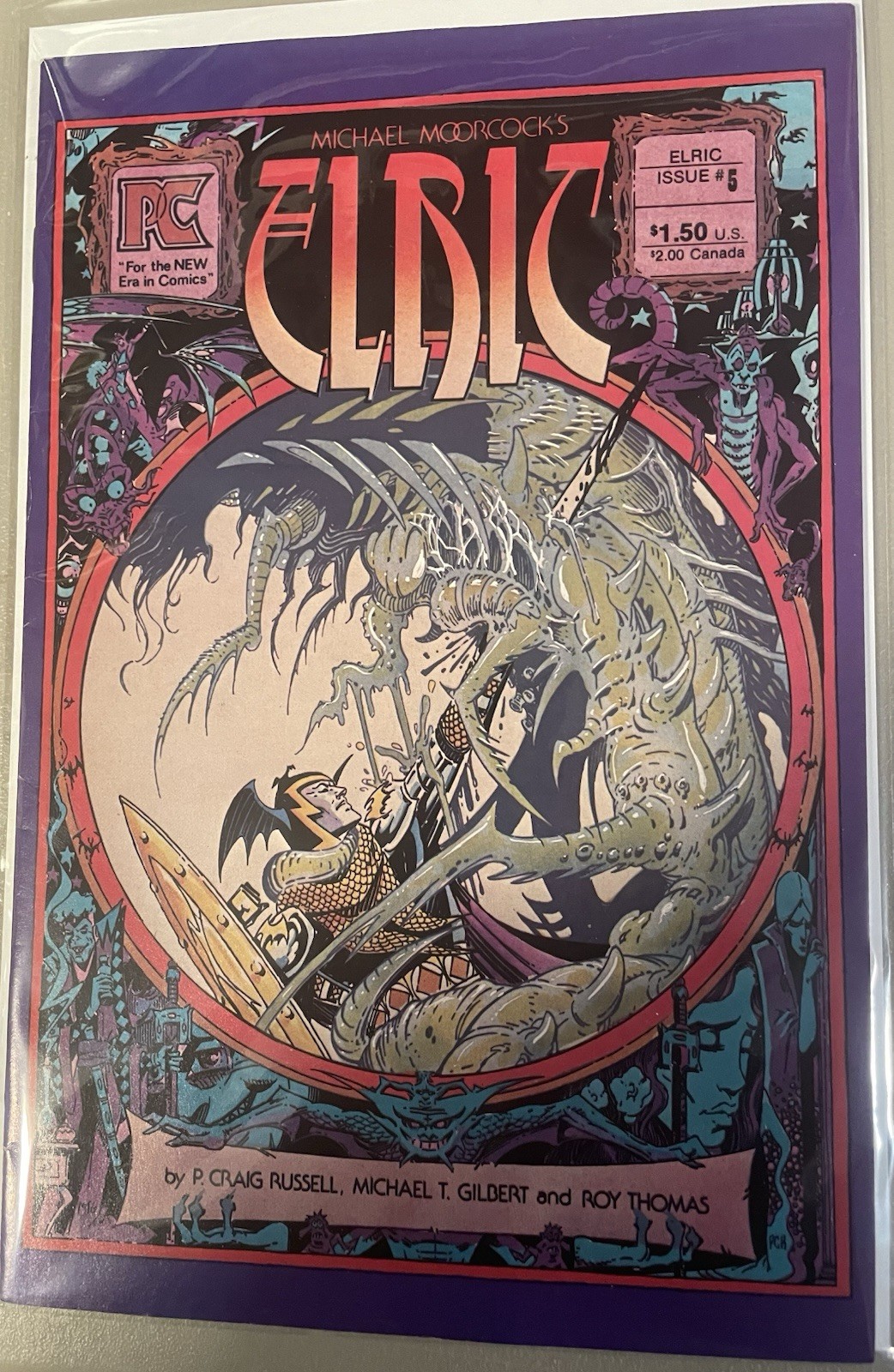 Michael Moorcock's Elric #5 1984 PC Pacific Comics