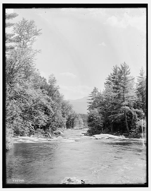 Photo:[White Mtns., N.H., Jackson, Wildcat River above Jackson Falls]