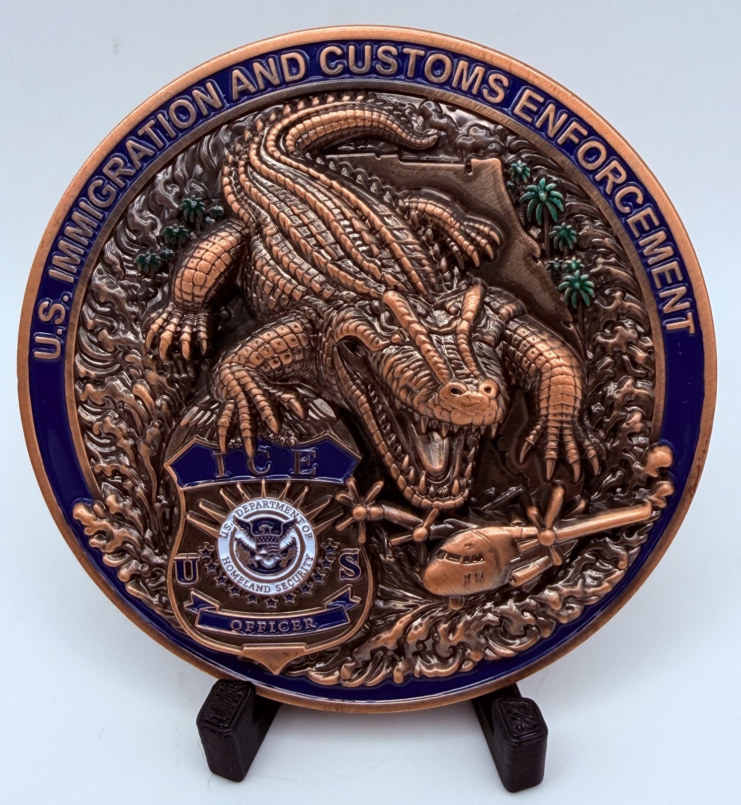 🔥 Sought After - ICE Tampa 250th Challenge Coin (Copper) 🔥 Sought After - ICE Tampa 250th Challenge Coin (Copper)