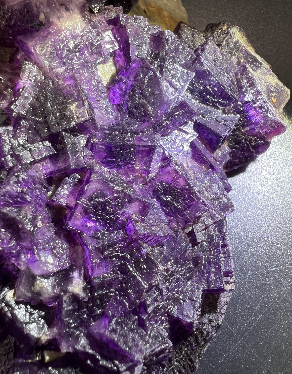 Purple Fluorite from Illinois - 439 grams Purple Fluorite from Illinois - 439 grams