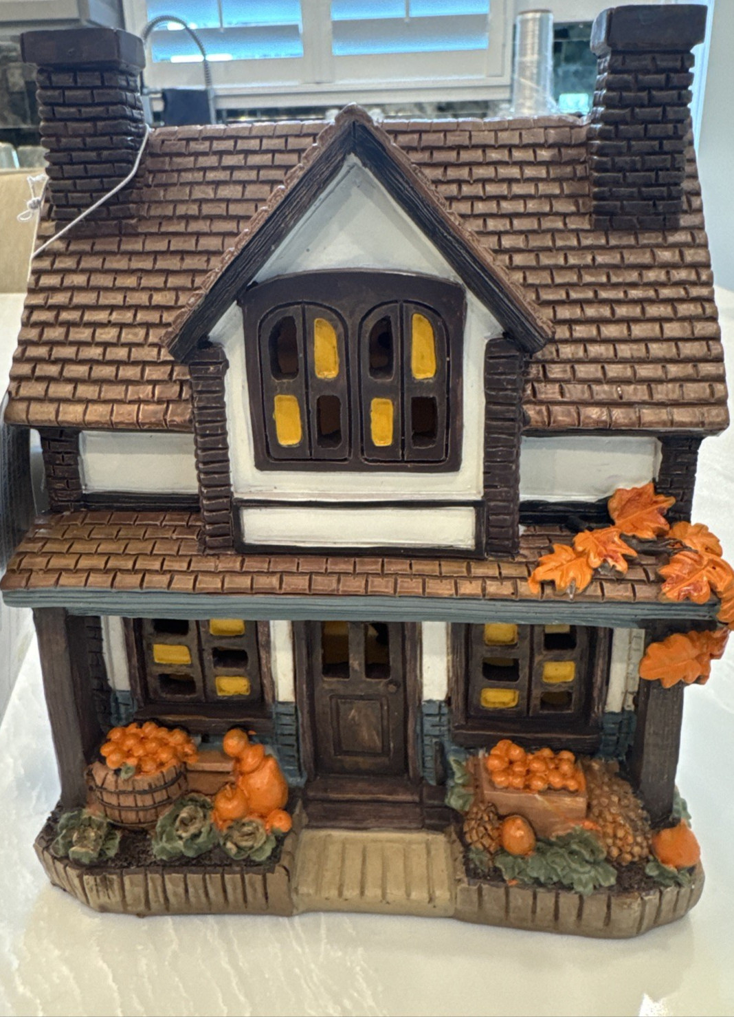 Hobby Lobby Cozy Fall Light Up Cottage House  7.5in Tall