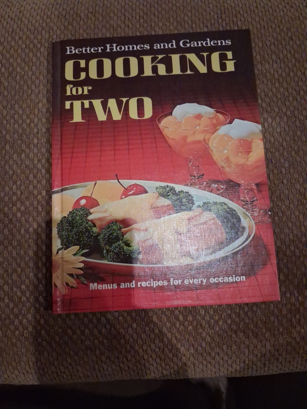Better Homes and Gardens Cooking for Two Cookbook Original 1968 