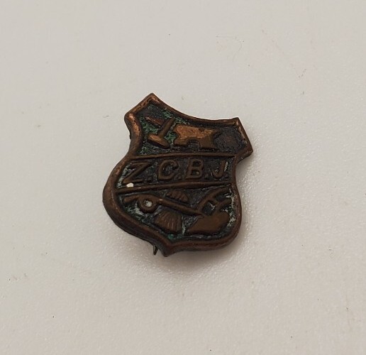 Z.C.B.J. Zapadni Ceska Bratrska Jednota Benefit Society Lapel Hat Pin Tie Tack