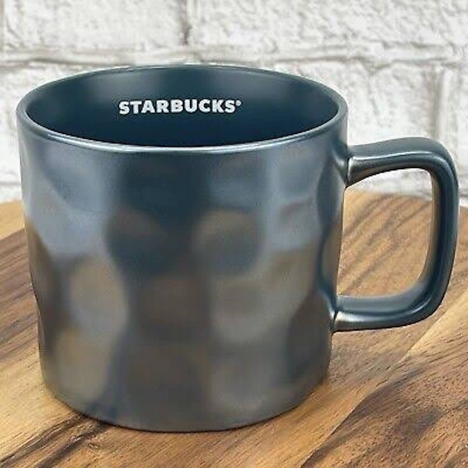 Starbucks 2021   Dark Teal Glossy Iridescent 14 oz. Coffee Mug