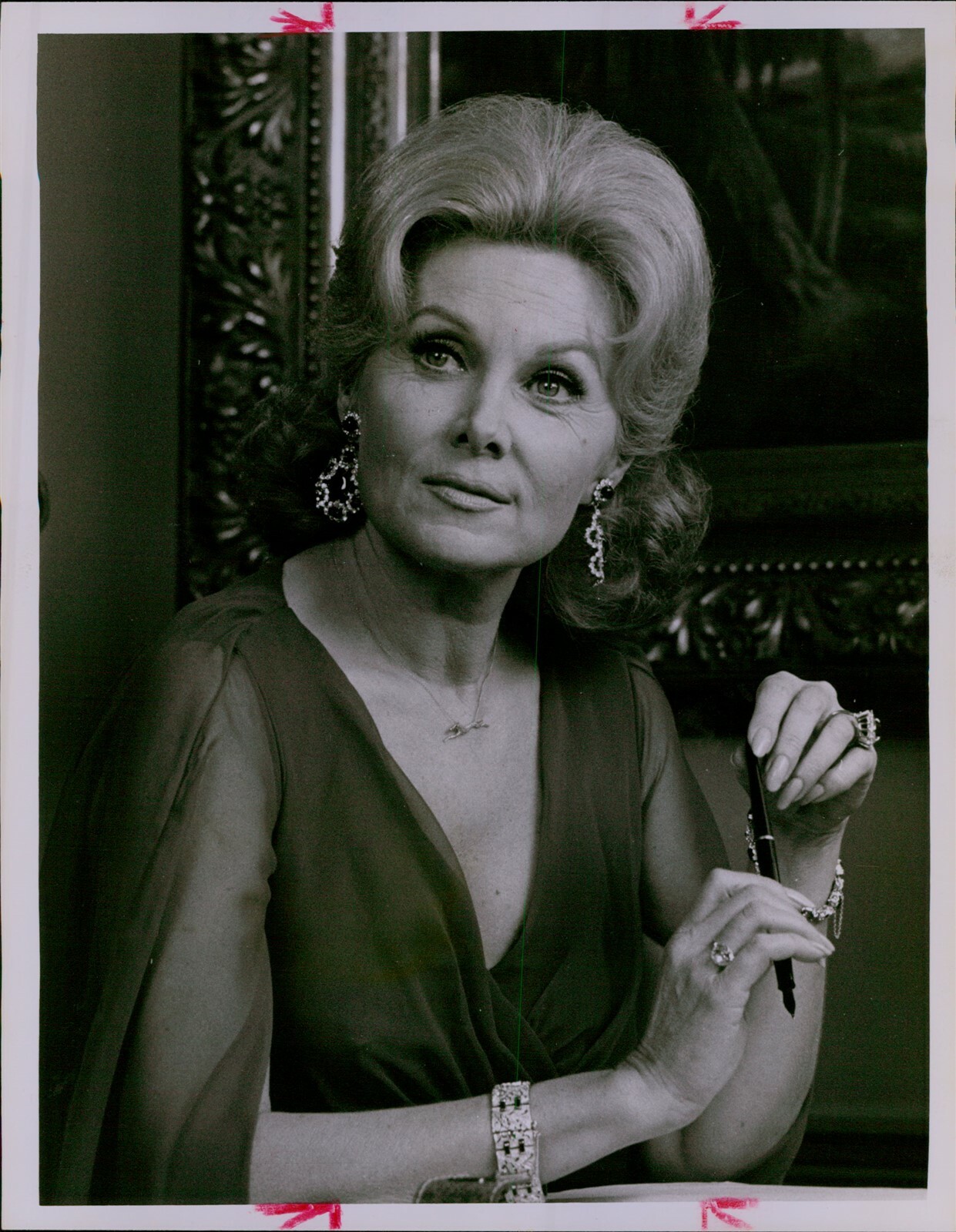 LG872 1973 Original Photo RHONDA FLEMING Search Gorgeous Mature TV Actress Glam LG872 1973 Original Photo RHONDA FLEMING Search Gorgeous Mature TV Actress Glam