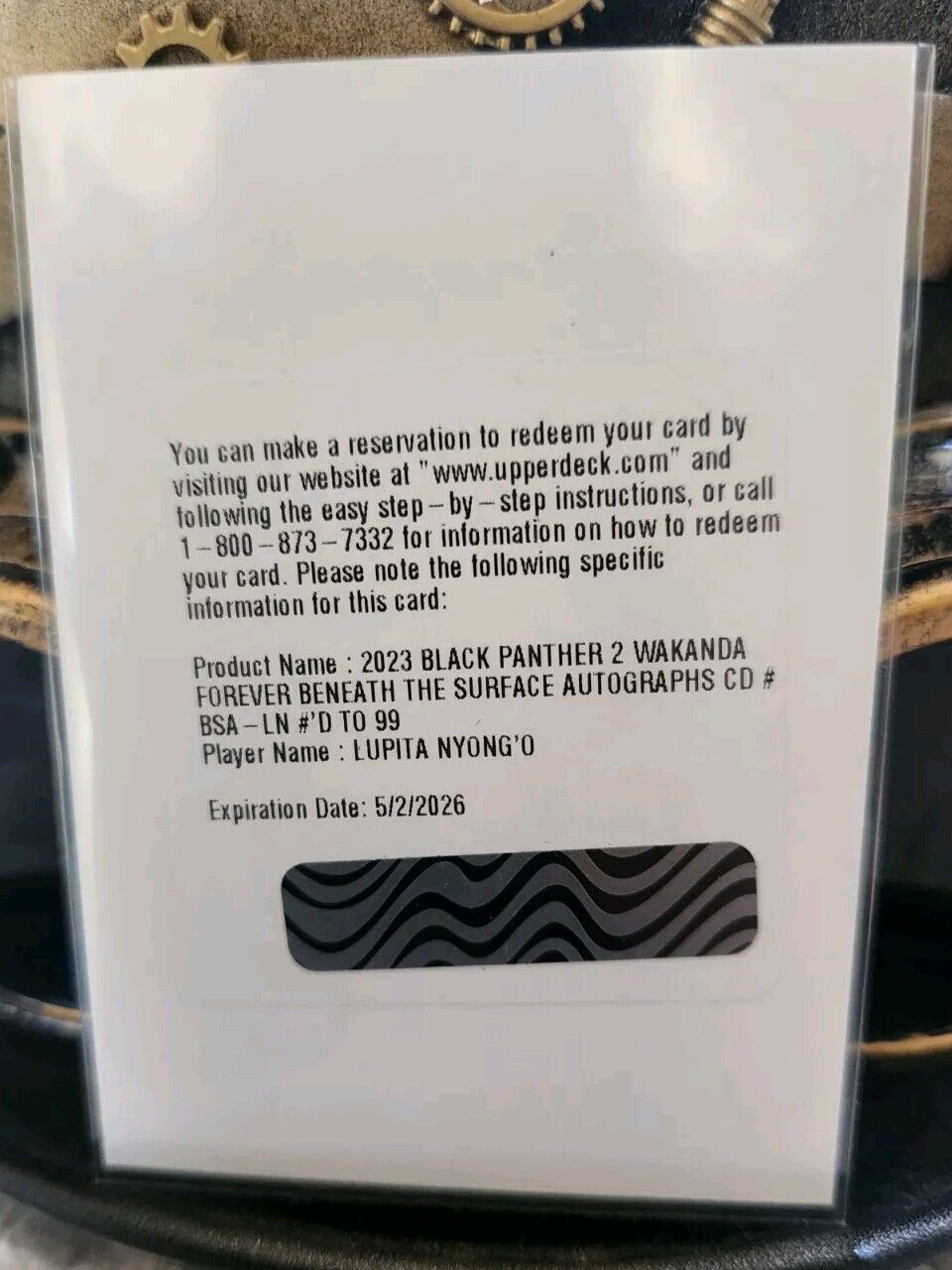 2024 Marvel /Wakanda Forever/Autographed Card Redemption(Please see Pic)  #'d/99