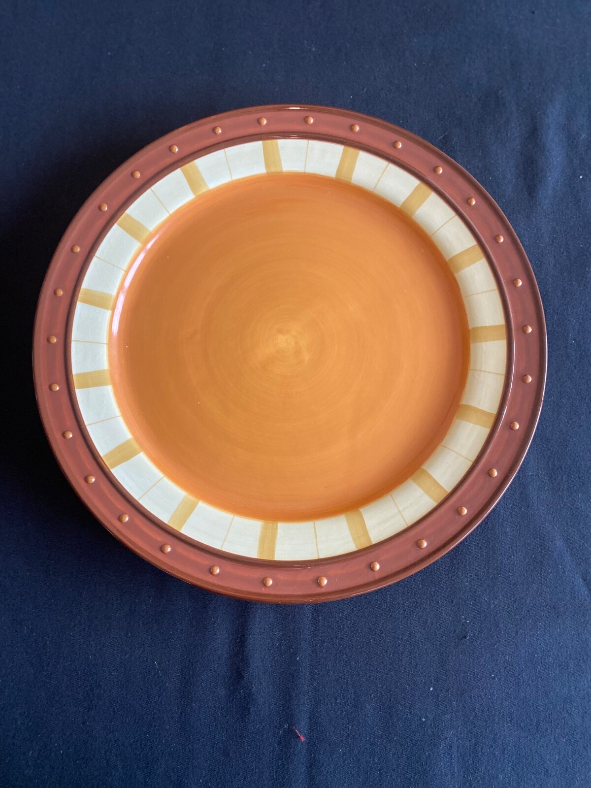 Demdaco Four Seasons Deb Hrabik Stoneware Charger Service Plate Platter 13\
