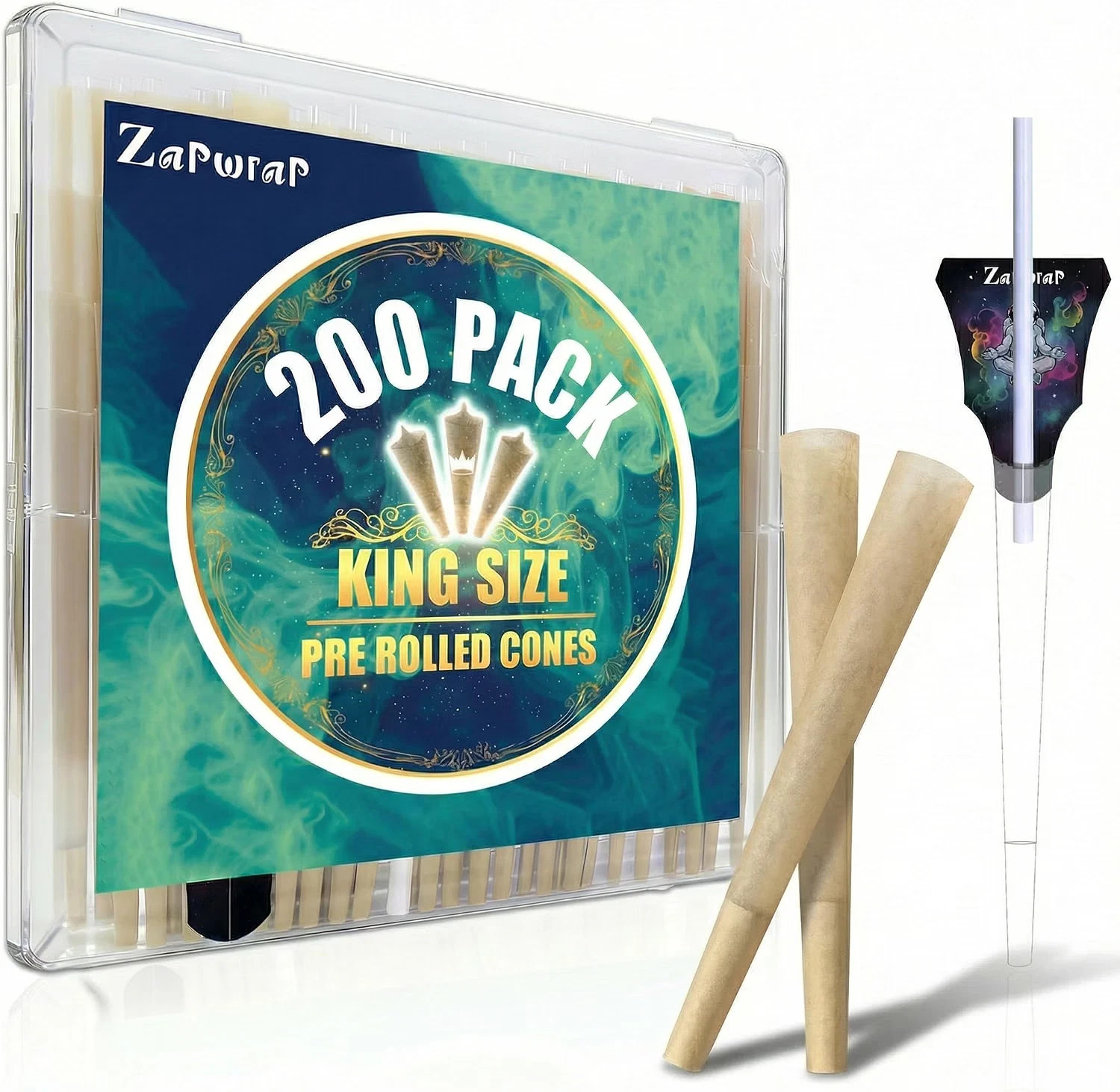 200 PACK Cones Rolling Paper | King Size | 108Mm | Pre Rolled Cones with Paper