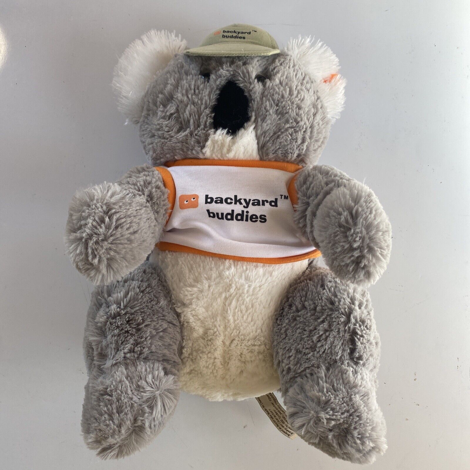 Koala, Backyard Buddies Plush (Grey) Soft Toy, Model Figure, Australian Animal