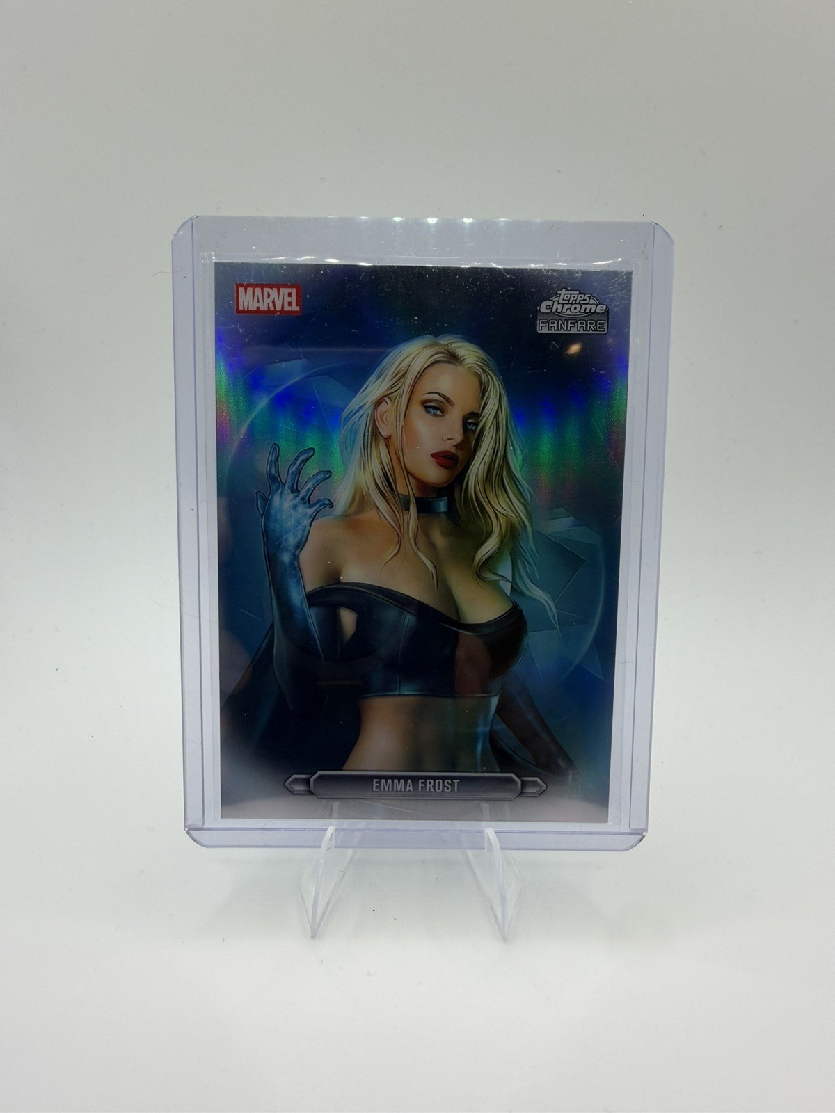 2026 Topps Chrome Marvel #FF-14 Emma Frost Fanfare