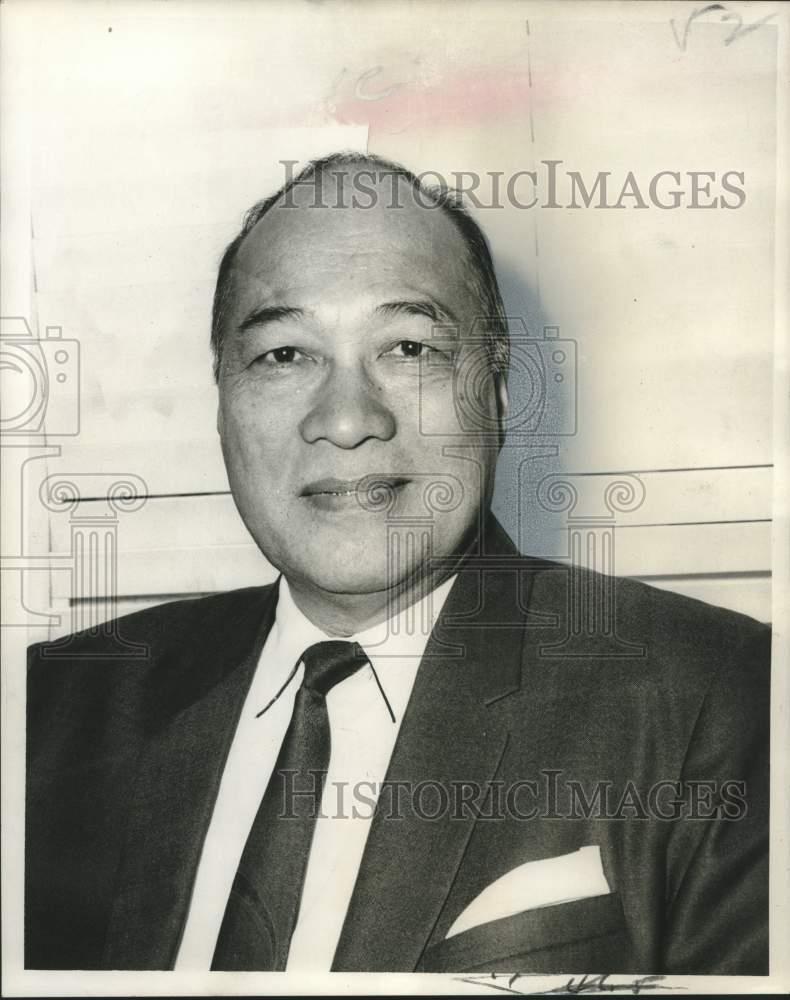 1967 Press Photo Filipino Industrialist Rafael L. Lazatin - noo34664