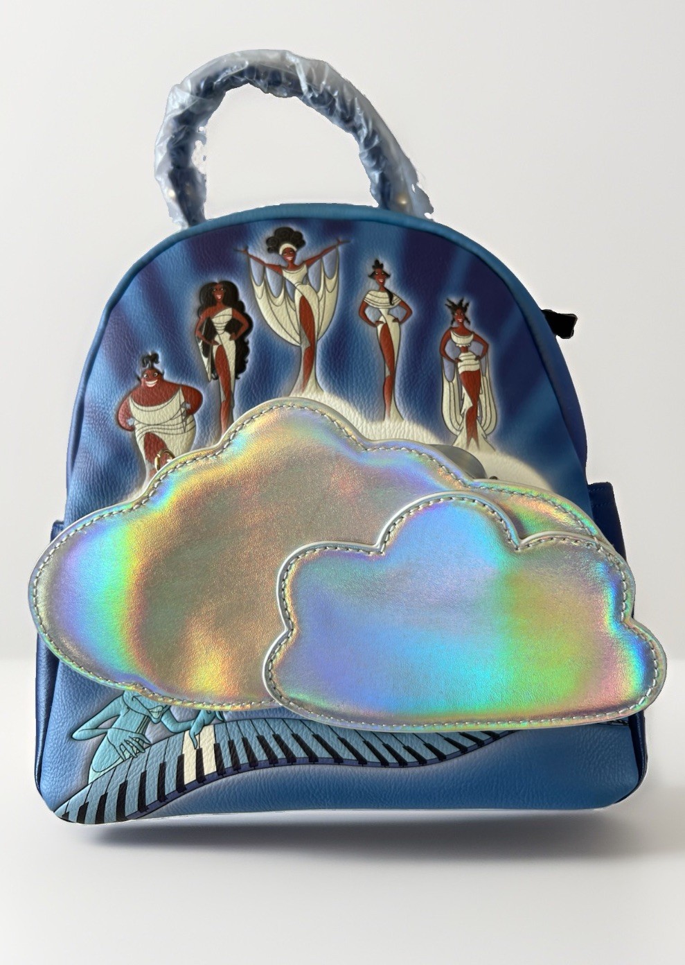 Disney Hercules The Muses Our Universe 2-in-1 Mini Backpack & Crossbody Bag