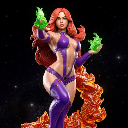 Beautiful Starfire DC V3 3D Printed 16k Res HandPainted or Unpainted