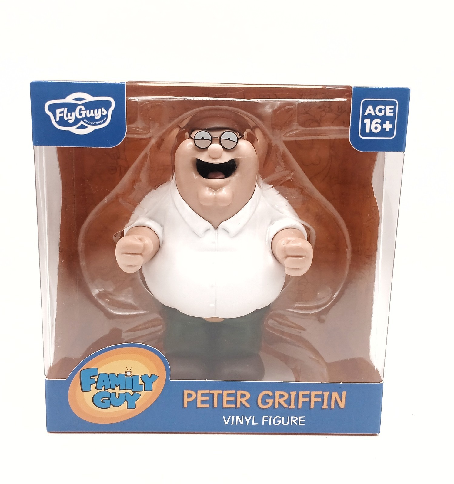 CultureFly Family Guy Peter Griffin Vinyl Figure Boxed Age 16+ 2026 CultureFly Family Guy Peter Griffin Vinyl Figure Boxed Age 16+ 2026