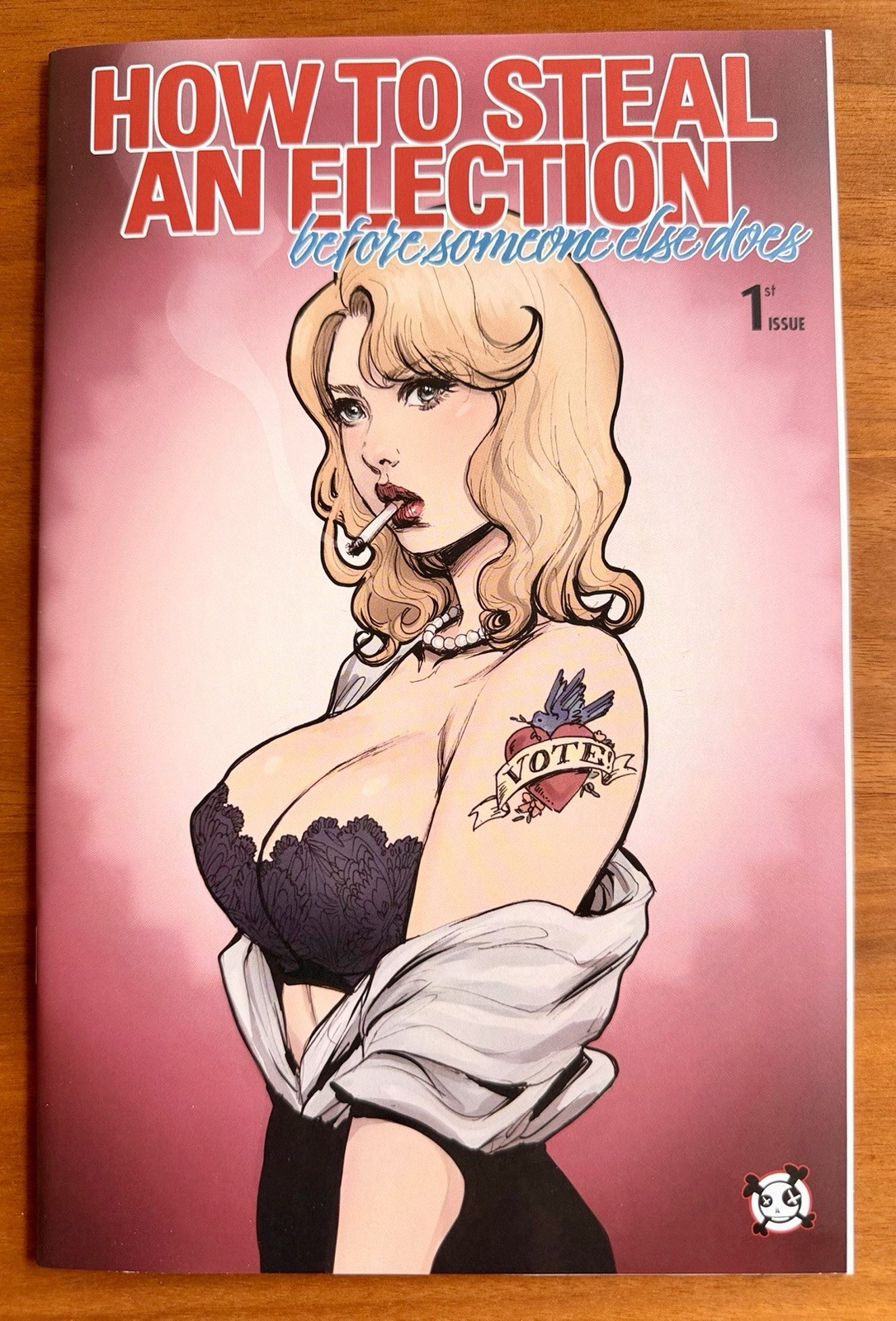 How To Steal An Election #1 Cover C Darnell ratio Variant NM 9.4. b5 How To Steal An Election #1 Cover C Darnell ratio Variant NM 9.4. b5