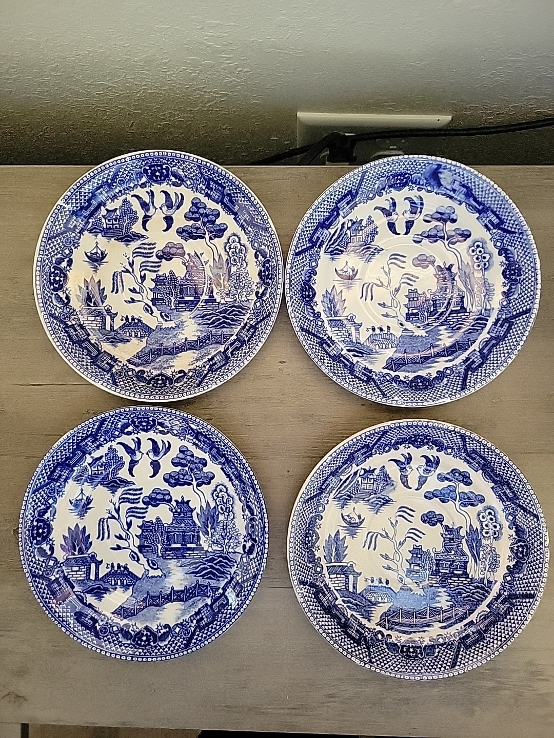 Vintage Blue Willow 6\ Vintage Blue Willow 6\