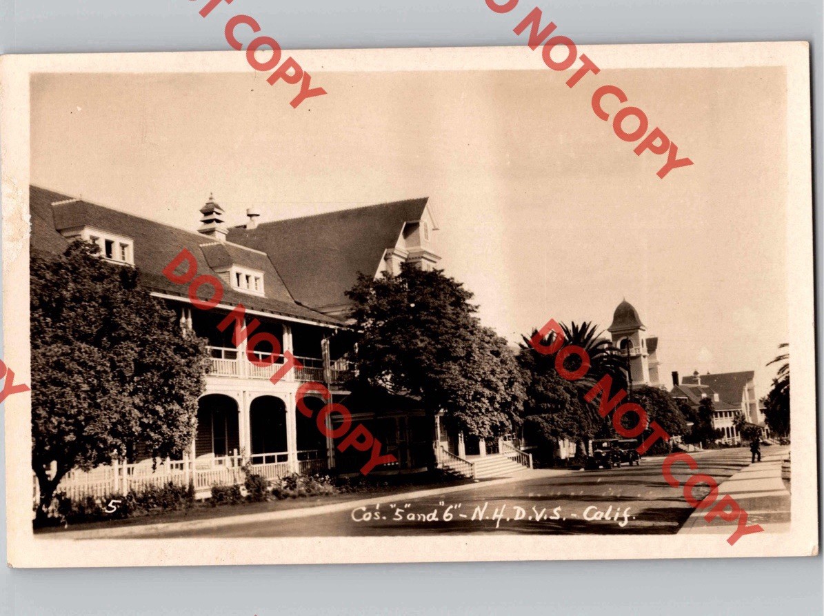 c1920 National Home Disabled Volunteer Soldiers LOS ANGELES California CA RPPC