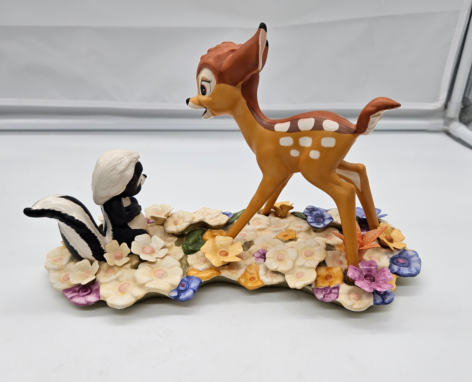 Disney WDCC Bambi 50th Anniversary Figurine Flower Limited Edition 4135/10000