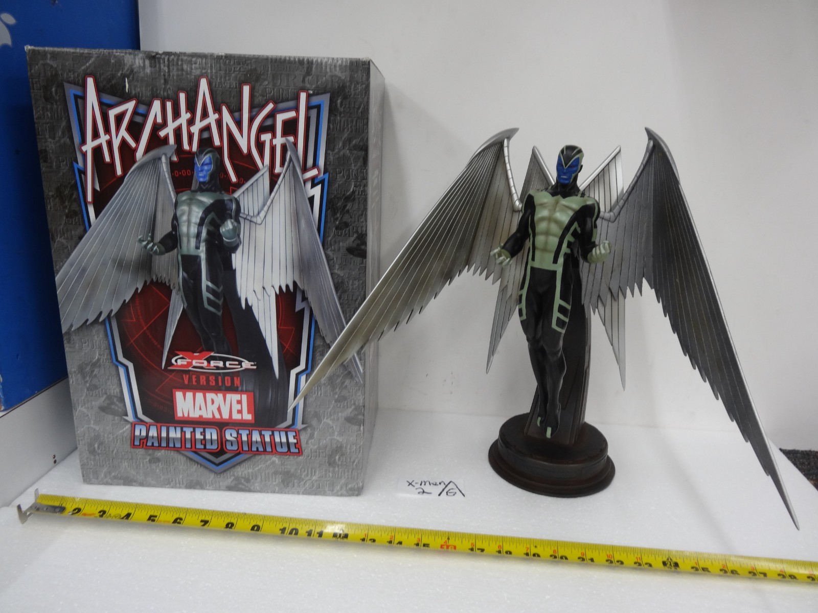 Archangel Figure Painted Statue MARVEL 2012 X-FORCE Bowen Designs NUMBERED