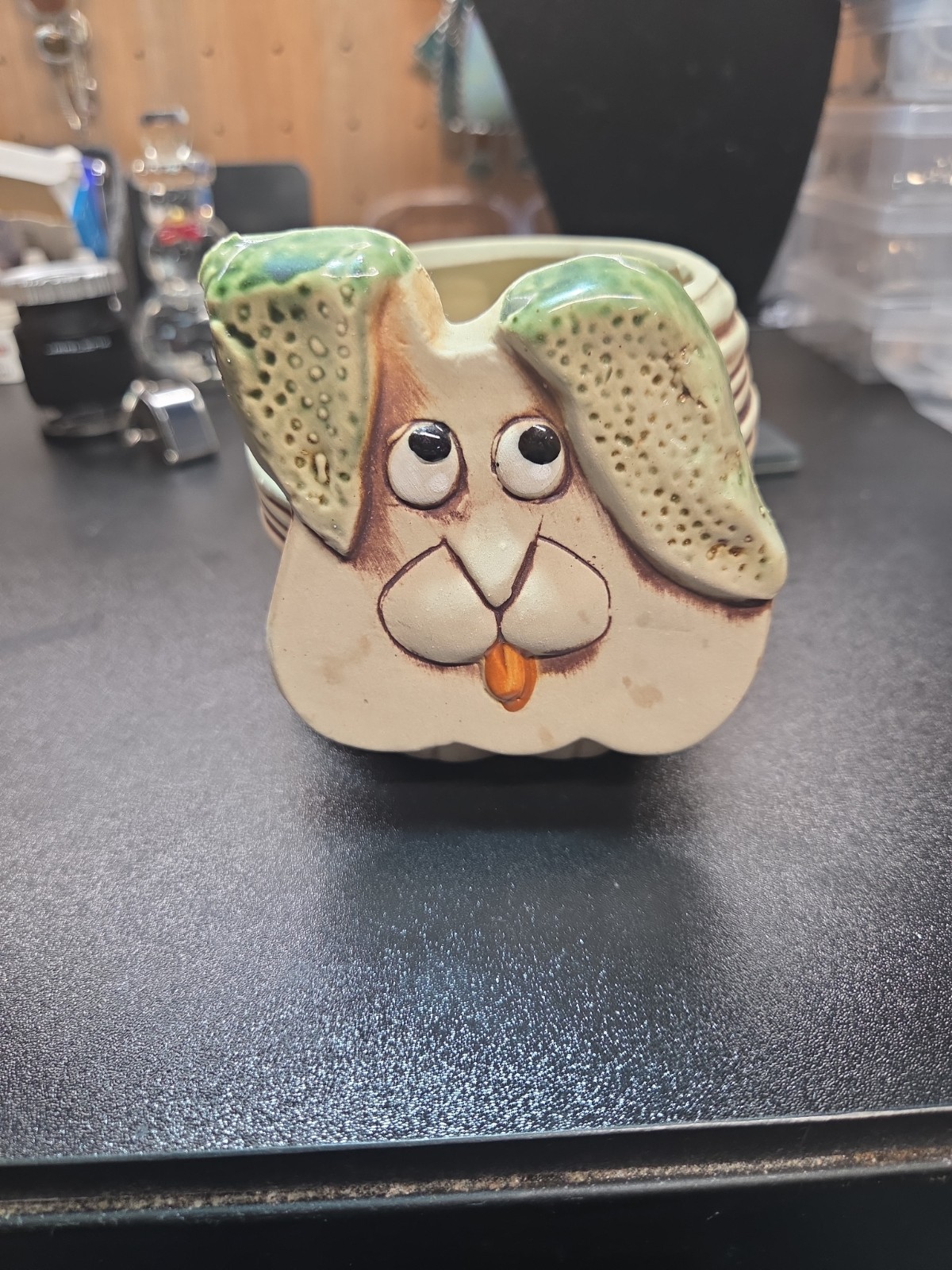Vintage 1970s Planters N' Things Whimsical Animal Ceramic Planter - Retro Kitsch