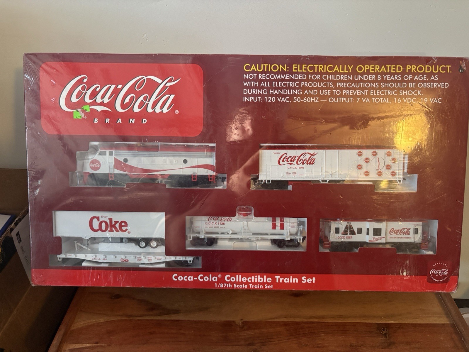 2003 Athearn Coca-Cola Brand Collectible Train Set in 1/87th scale (HO gauge)
