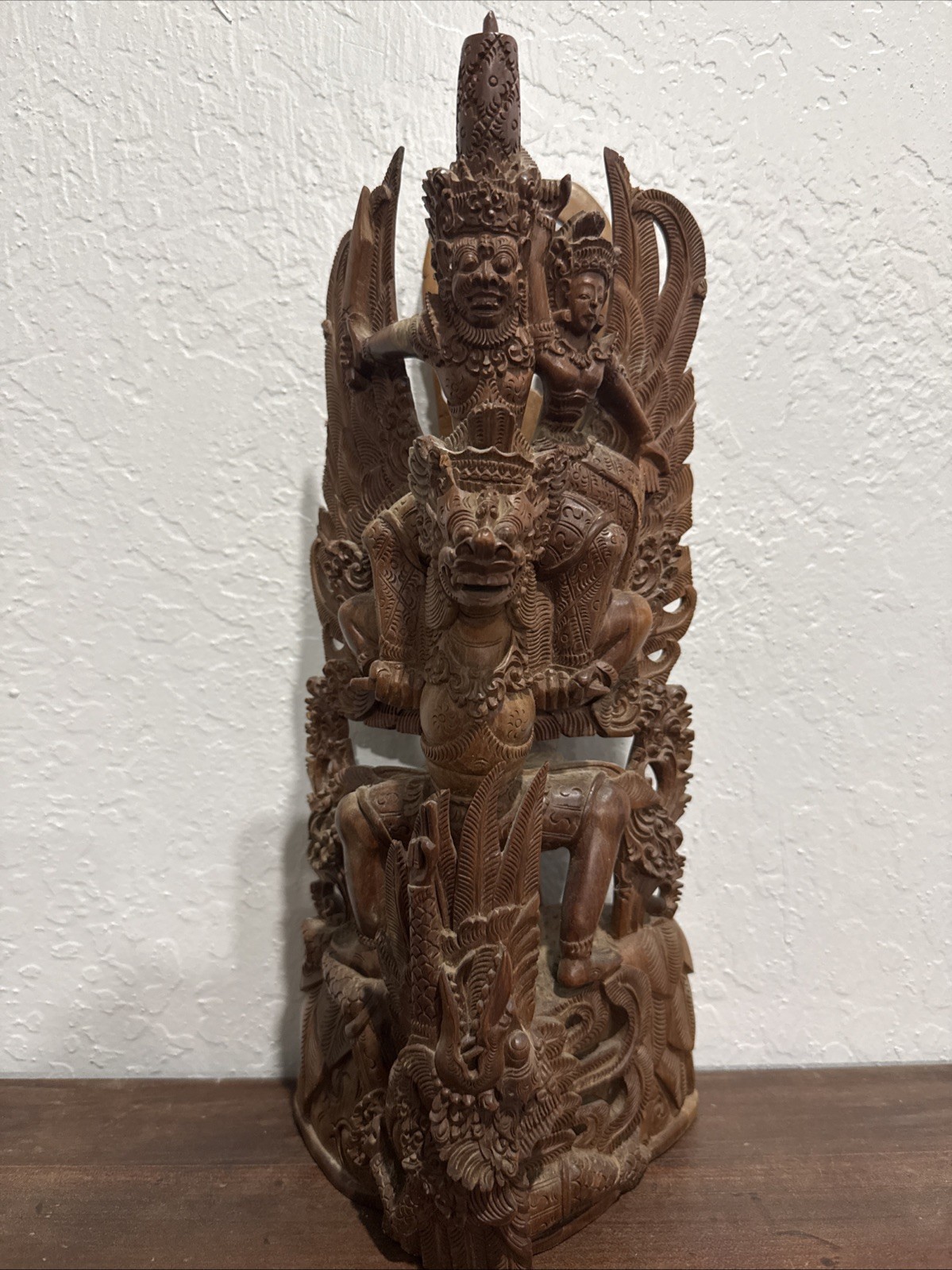 Intricate Vintage Vishnu Riding Garuda 13\ Intricate Vintage Vishnu Riding Garuda 13\