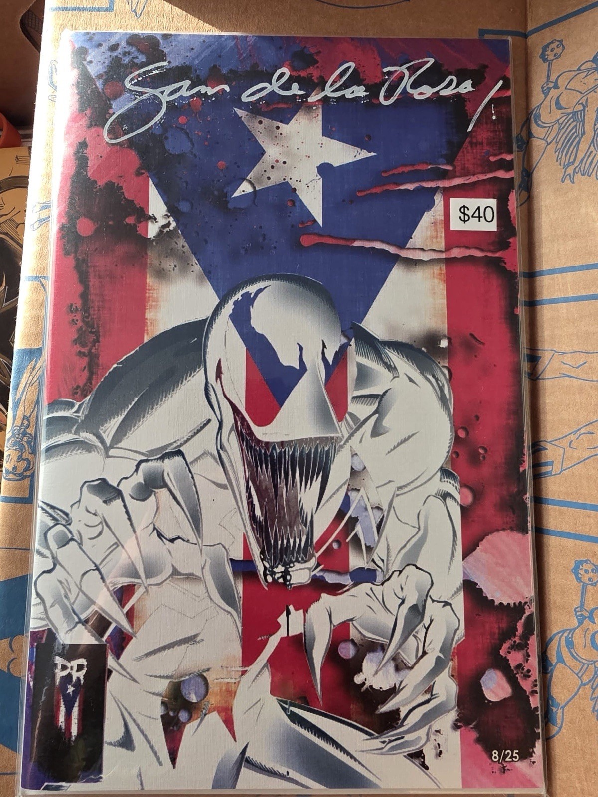 venom: lethal protector Limited edition sam de la rosa signed