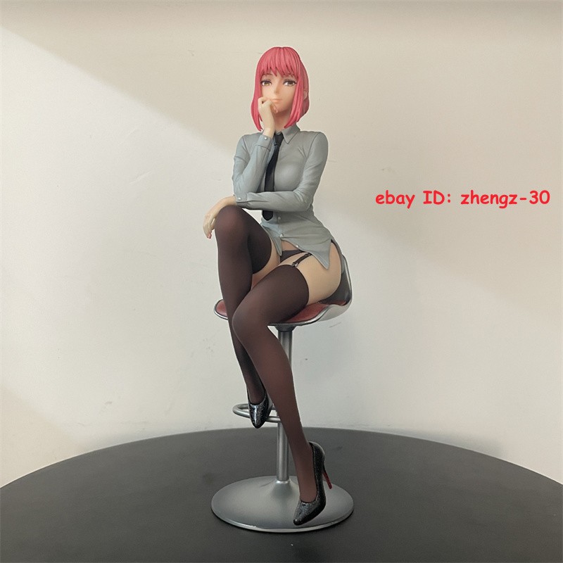 H25CM Chainsaw Man Makima Statue GK Figure Anime Model Collectibles Boxed Gift