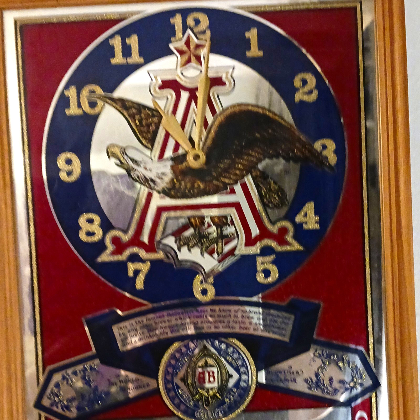 Budweiser Collectors.I Have 1983 Clock.
